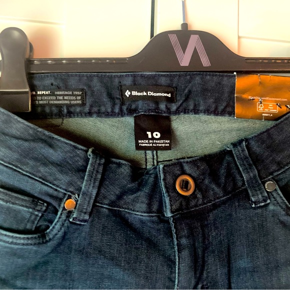 Black Diamond Forged Denim Slim fit Climbing Jeans - Picture 1 of 4